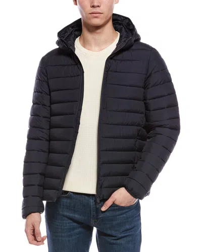 Save The Duck Ari Water Resistant Recycled Polyester Puffer Jacket In Black