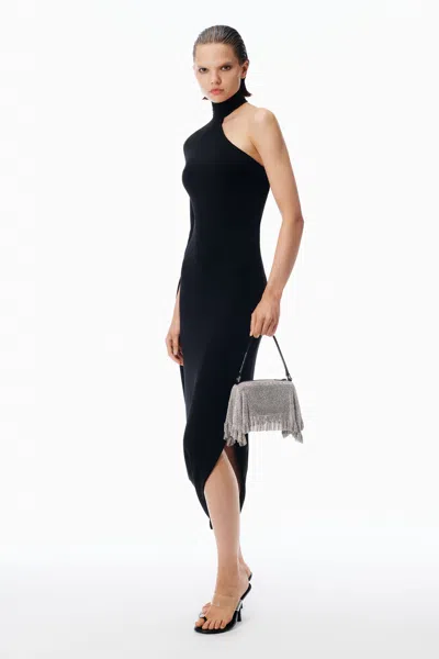 Alexander Wang Divina Pochette Crystal Mesh In White