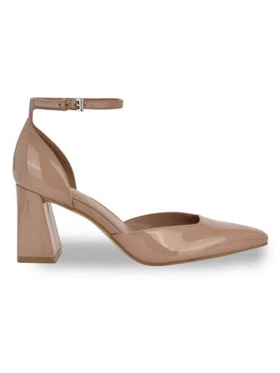 Calvin Klein Women's Nalene 70mm Faux Leather Pointed-toe Pumps In Neutral