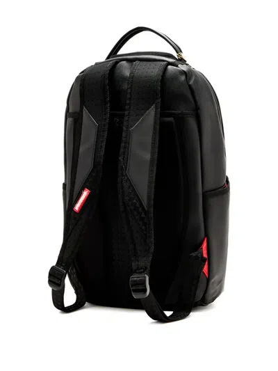 Sprayground Shark Central Double Trouble Backpack In Black