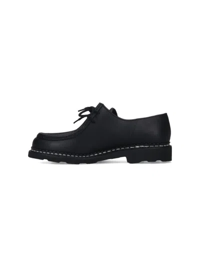 Paraboot Michael Griff Derby Shoes In Black