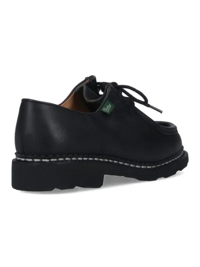 Paraboot Michael Griff Derby Shoes In Black