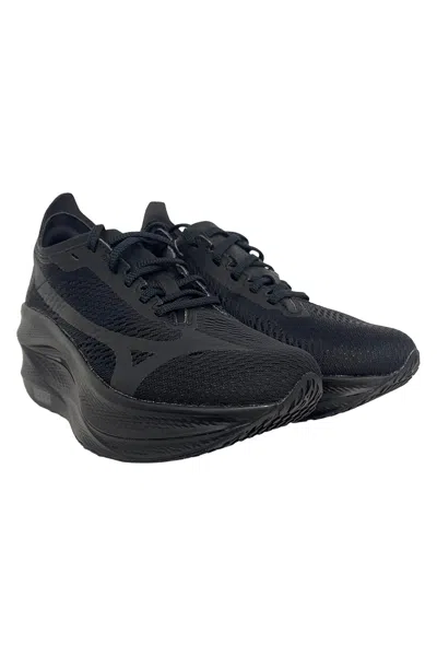 Comme Des Garçons Cdg X Mizuno Wave Rebellion Pro 3 Sneakers In Black