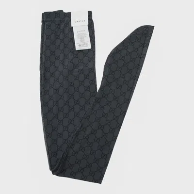 Gucci Black Collant Socks In Black