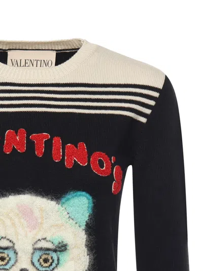 Valentino Le Chat De La Maison Sweater In Multi