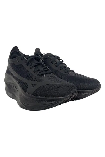 Comme Des Garçons Cdg X Mizuno Wave Rebellion Pro 3 Sneakers In Black