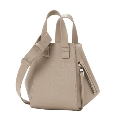 Loewe Hammock Shoulder Bag In Brown