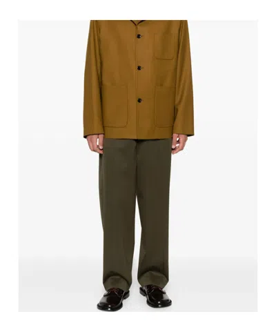 Nine In The Morning Wide-leg Trousers In Green