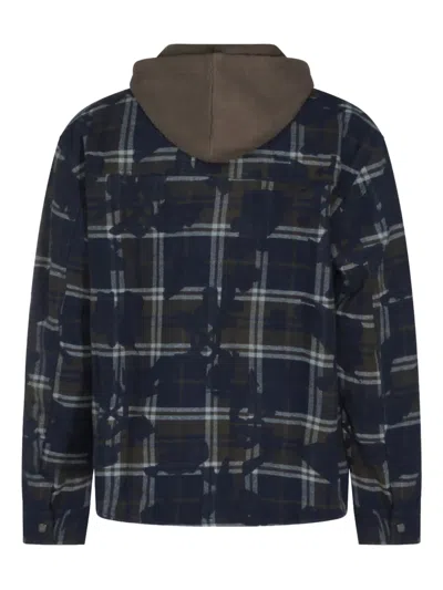 Daily Paper Blue Cotton Shirt In Black