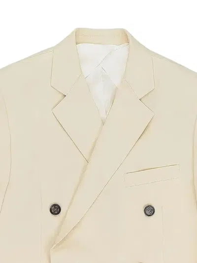 424 Double-breasted Blazer In Neutral