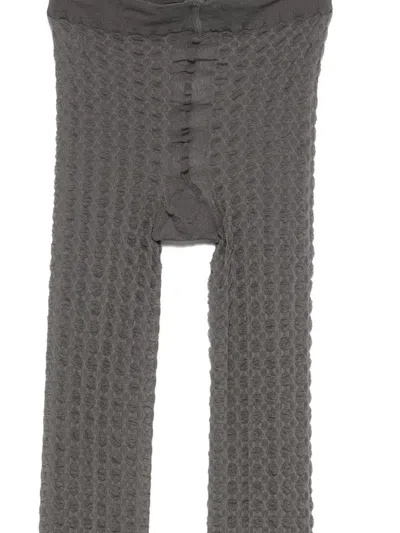 Falke Textured Tights In Gray