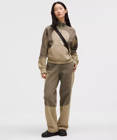 Lululemon Cotton Fleece Relaxed-fit Half Zip