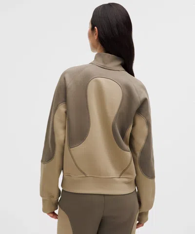 Lululemon Cotton Fleece Relaxed-fit Half Zip