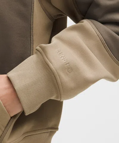 Lululemon Cotton Fleece Relaxed-fit Half Zip