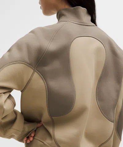 Lululemon Cotton Fleece Relaxed-fit Half Zip