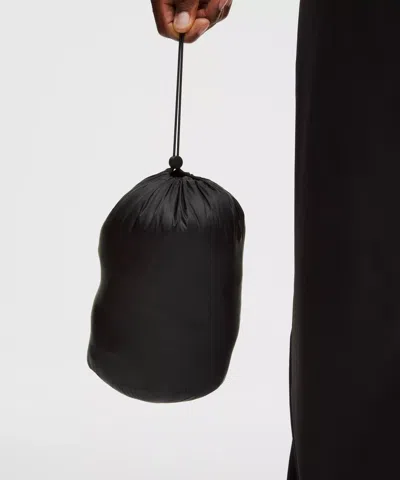 Lululemon Featherweight 900-down-fill Quilted Hooded Jacket In Black