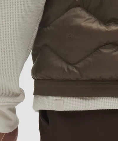 Lululemon Men's Featherweight 900-down-fill Quilted Vest In Green