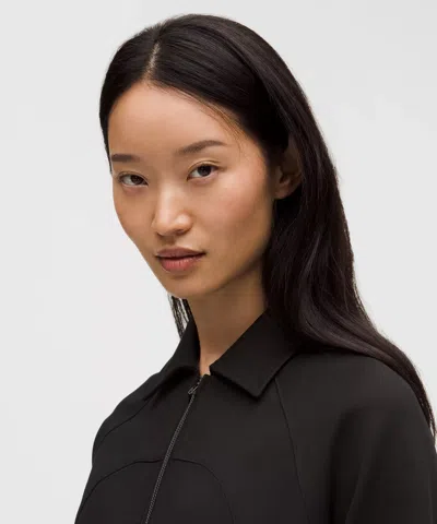 Lululemon Ponte Relaxed-fit Jumpsuit In Black