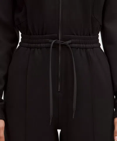 Lululemon Ponte Relaxed-fit Jumpsuit In Black