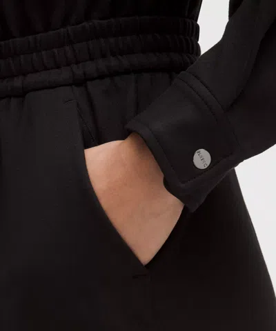 Lululemon Ponte Relaxed-fit Jumpsuit In Black