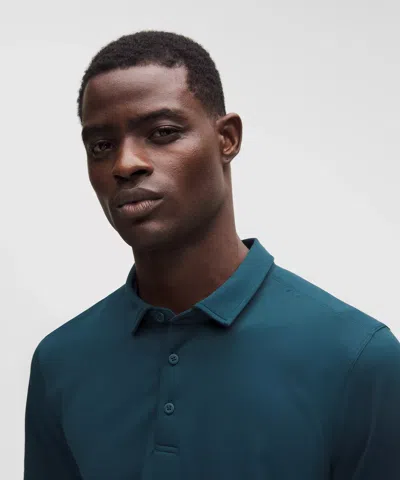 Lululemon Men's Showzero™ Slim-fit Polo Shirt In Blue