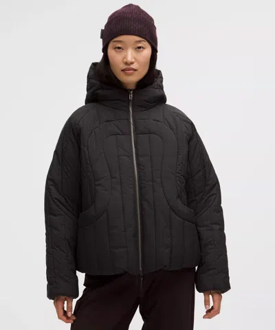 Lululemon Softmatte Insulated Oversized Jacket In Black