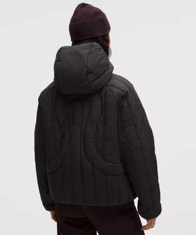 Lululemon Softmatte Insulated Oversized Jacket In Black