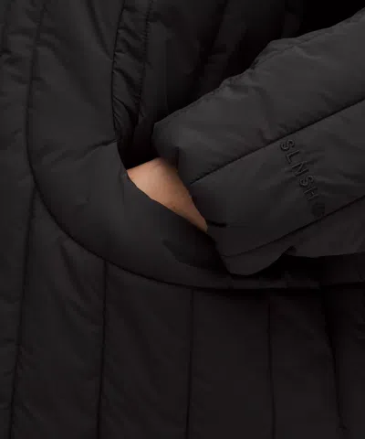 Lululemon Softmatte Insulated Oversized Jacket In Black