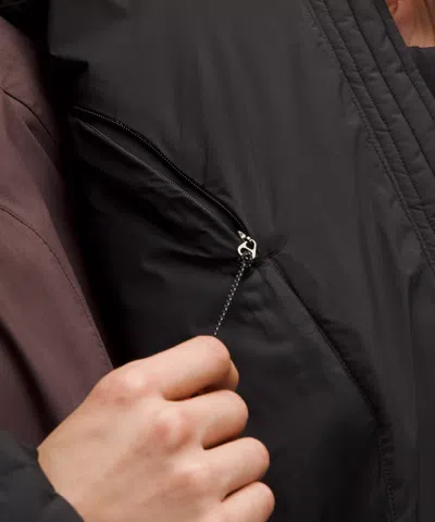Lululemon Softmatte Insulated Oversized Jacket In Black