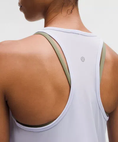 Lululemon Swiftly Mesh-back Tank Top In White