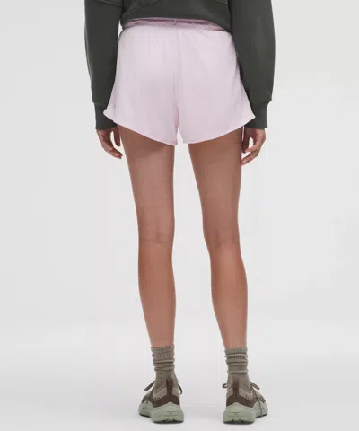 Lululemon Swiftly Mid-rise Short 3" In Pink