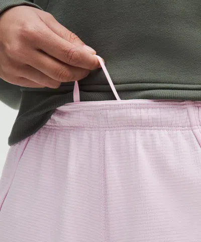 Lululemon Swiftly Mid-rise Short 3" In Pink