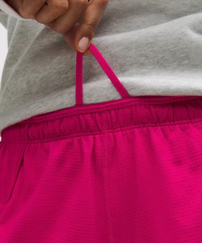 Lululemon Swiftly Mid-rise Short 3" In Pink