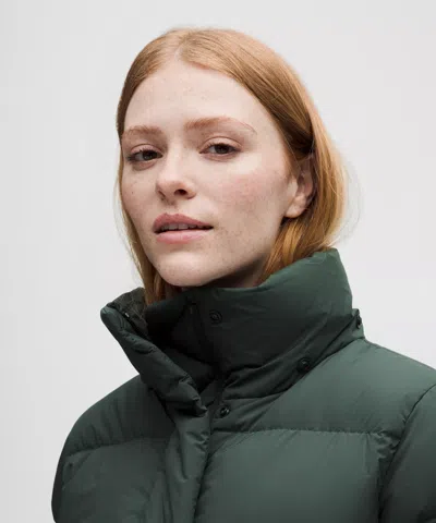 Lululemon Women's Wunder Puff 600-down-fill Jacket In Green