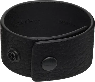Rick Owens Concordians Anthem Bracelet In Black