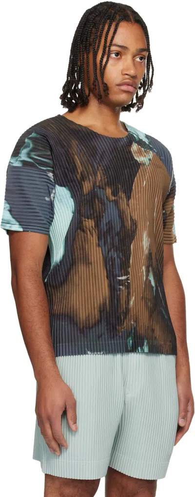Issey Miyake Multicolor Agate T-shirt In Multi