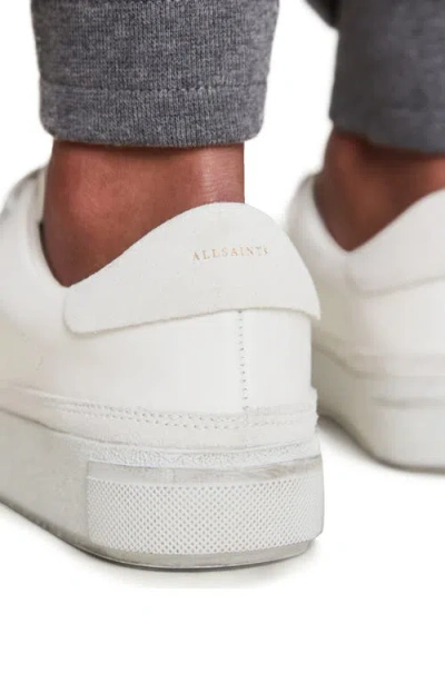 Allsaints Trish Platform Sneaker In White