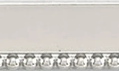 Lawrence Frames Silver Beaded Picture Frame In Silver