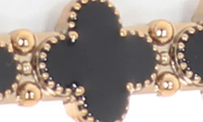 Lawrence Frames Black Enamel Clover Picture Frame In Black