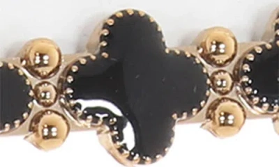 Lawrence Frames Black Enamel Clover Picture Frame In Black