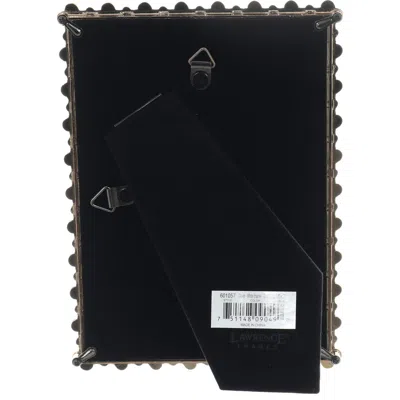 Lawrence Frames White Enamel Clover Picture Frame In Black