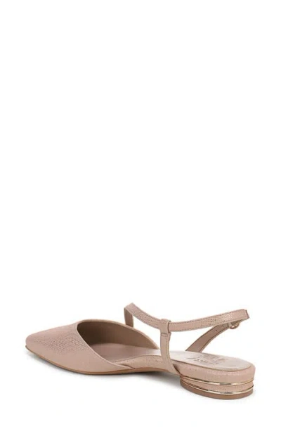 Naturalizer Hawaii Pointed Toe Slingback Flat In Sand