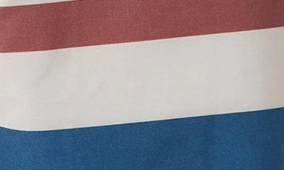 O'neill Cruzer Stripe Scallop Swim Trunks In Blue