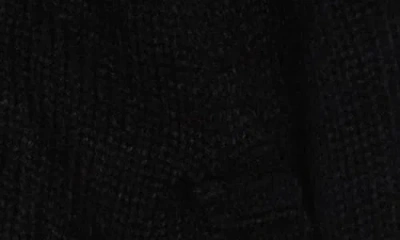 Rdi Fair Isle Quarter Zip Pullover In Black