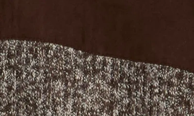 Buffalo Jeans Weldon Zip Cardigan In Brown