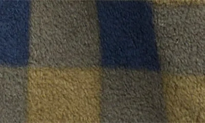 7 For All Mankind Plaid Faux Shearling Jacket & Joggers Set In Multi