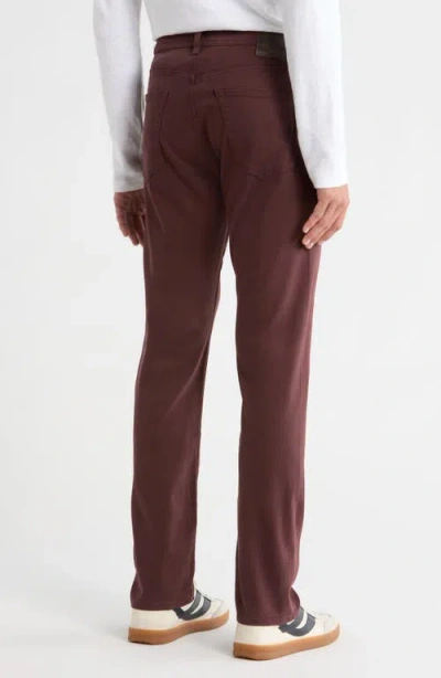 Ag Tellis Modern Slim Pants In Burgundy