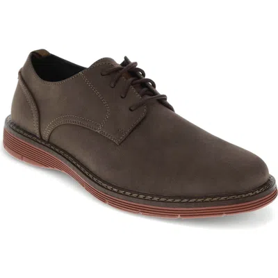 Dockers Mens Easedale Dress Casual Lace Up Oxford Shoe In Brown