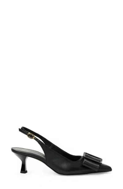 Bruno Magli Mona Pointed Toe Slingback Pump In Black