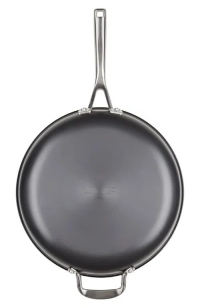 Kitchenaid Nitro Carbon Steel 12-inch Fry Pan With Helper Handle In Gray